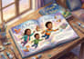 create children book illustrations and book cover for KDP author